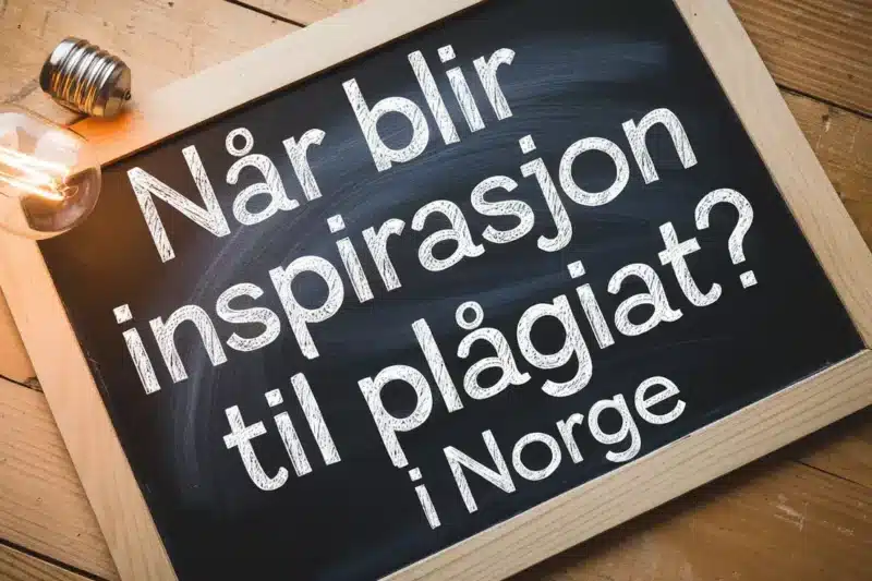 Når blir inspirasjon til plagiat? Regler for idékopiering i norge